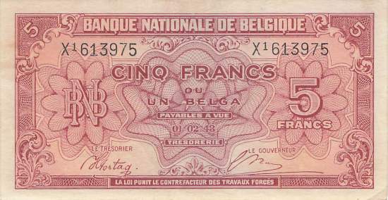 5 Franc 1943 p.121